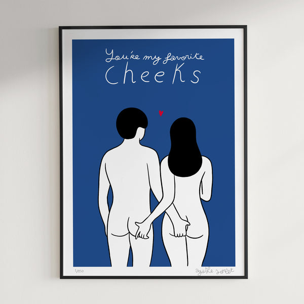 Poster - Agathe Sorlet - You're My Favorite Cheeks