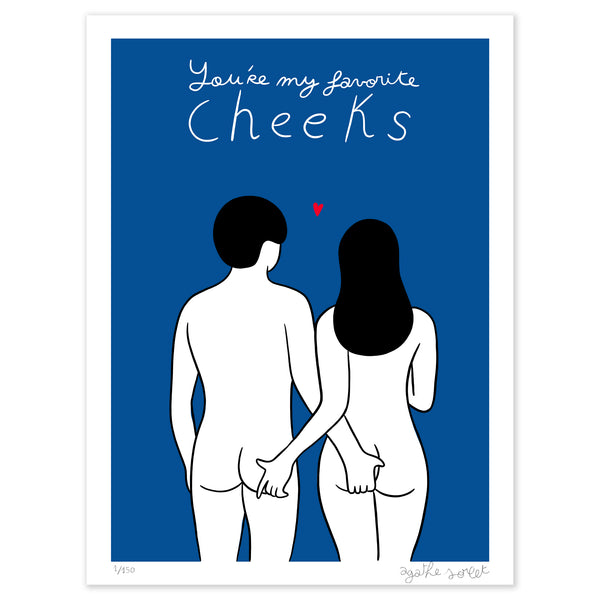 Poster - Agathe Sorlet - You're My Favorite Cheeks