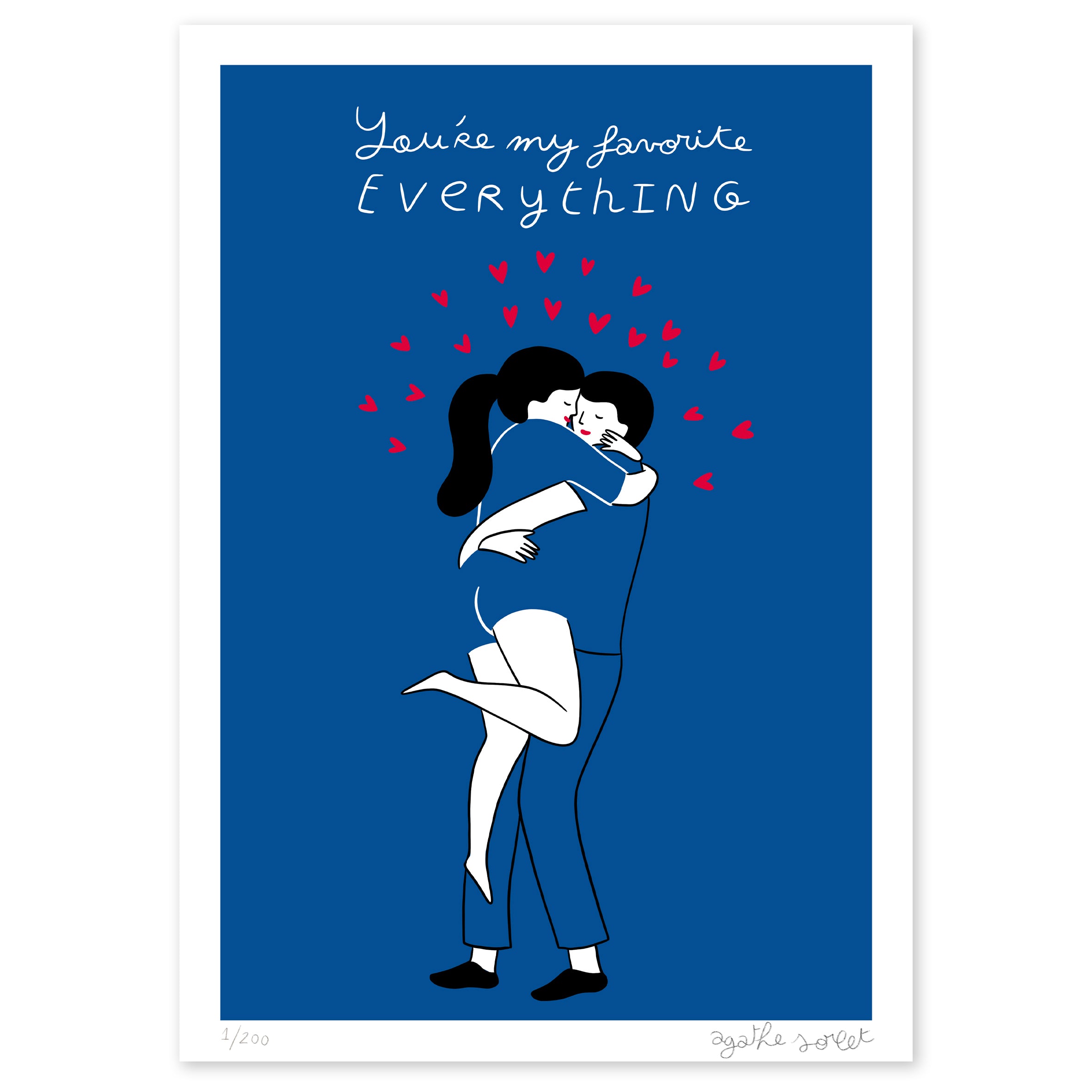 Poster - Agathe Sorlet - You’re My Favorite Everything