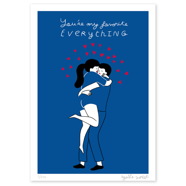 Poster - Agathe Sorlet - You’re My Favorite Everything
