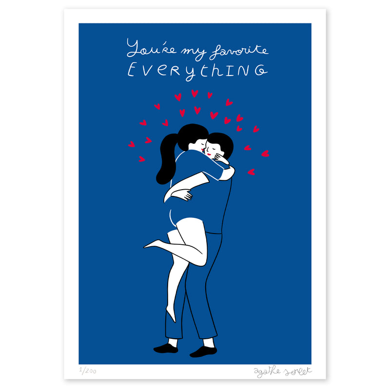 Poster - Agathe Sorlet - You’re My Favorite Everything