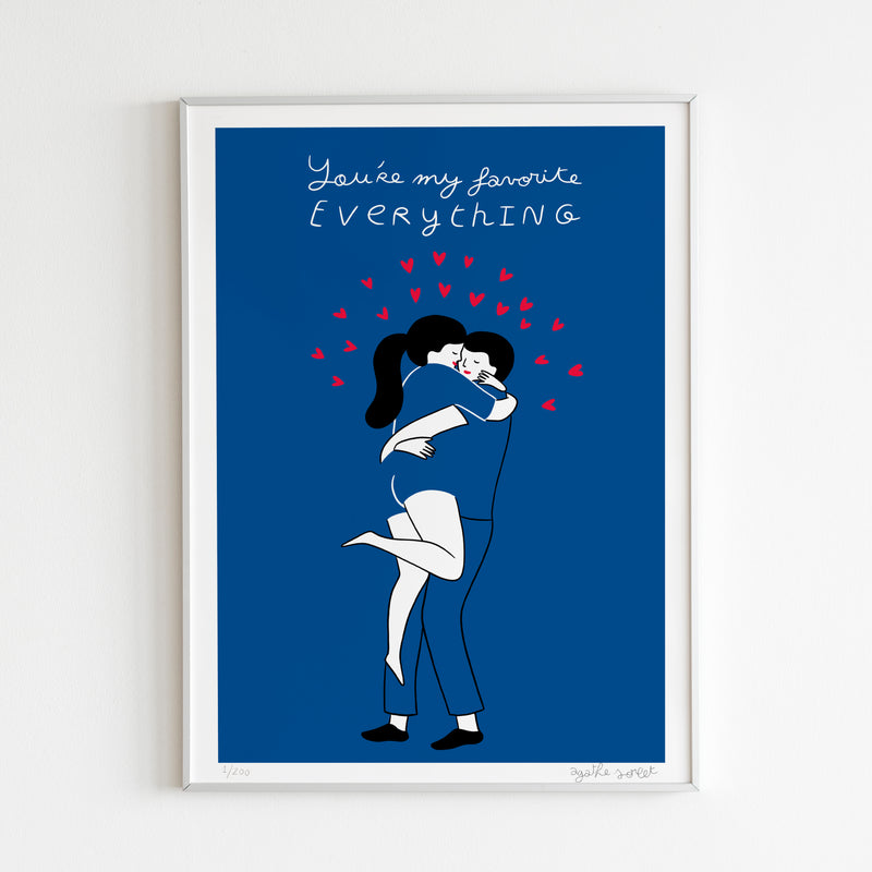 Poster - Agathe Sorlet - You’re My Favorite Everything