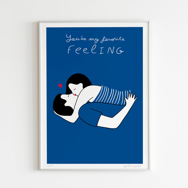Poster - Agathe Sorlet - You're My Favorite Feeling