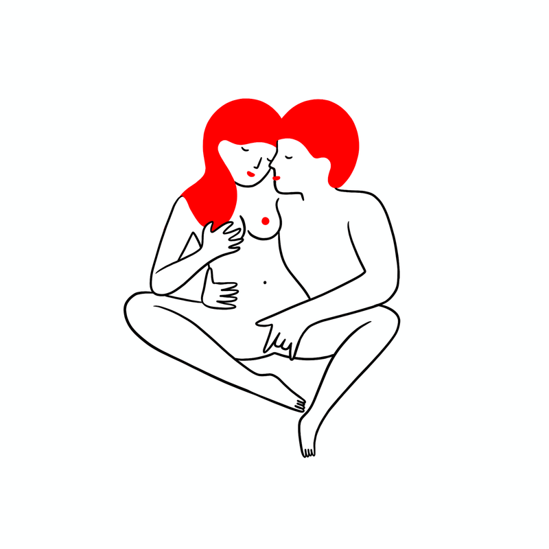 T-shirt - Agathe Sorlet - T-shirt Love You Hard X Matthieu Vergote