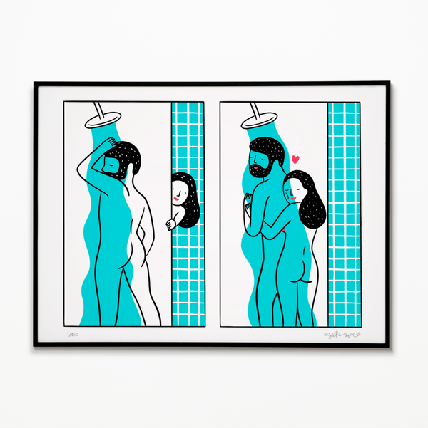 Poster - Agathe Sorlet - BLUE LOVE