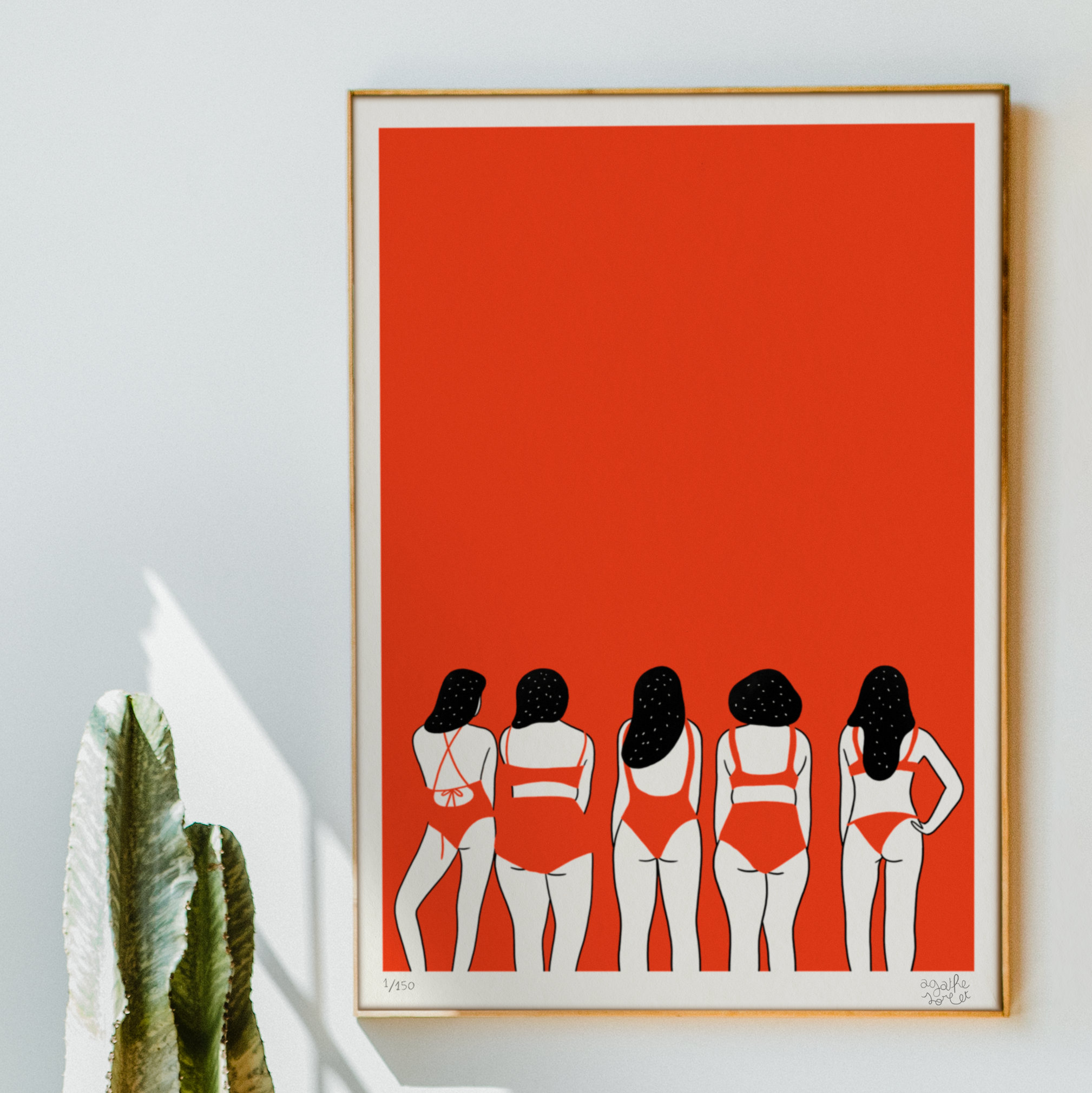 Woman - Screen printing