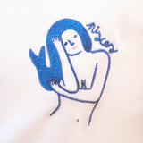EMBROIDERED PISCES T-SHIRT