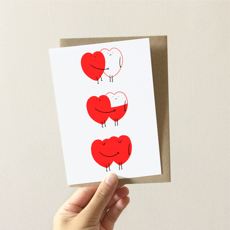 Pack of 3 Love Greeting Cards (A6)