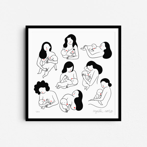 Poster - Agathe Sorlet - Breastfeeding