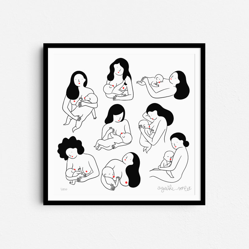 Poster - Agathe Sorlet - Breastfeeding