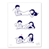 Poster - Agathe Sorlet - CHEEK TO CHEEK