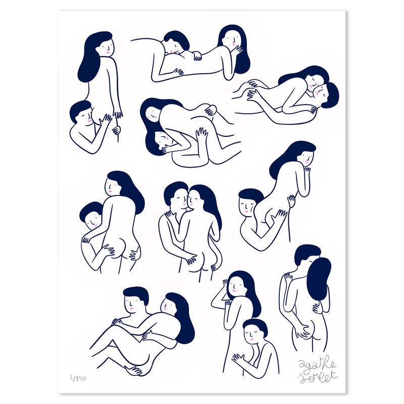 Poster - Agathe Sorlet - CHEEKS LOVE