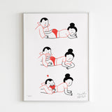 Poster - Agathe Sorlet - Cheeky Vampire