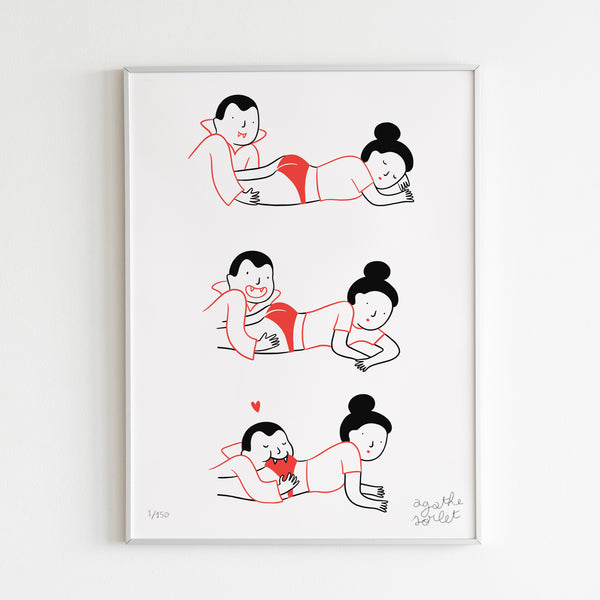 Poster - Agathe Sorlet - Cheeky Vampire