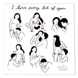 Poster - Agathe Sorlet - I Love Every Bit Of You