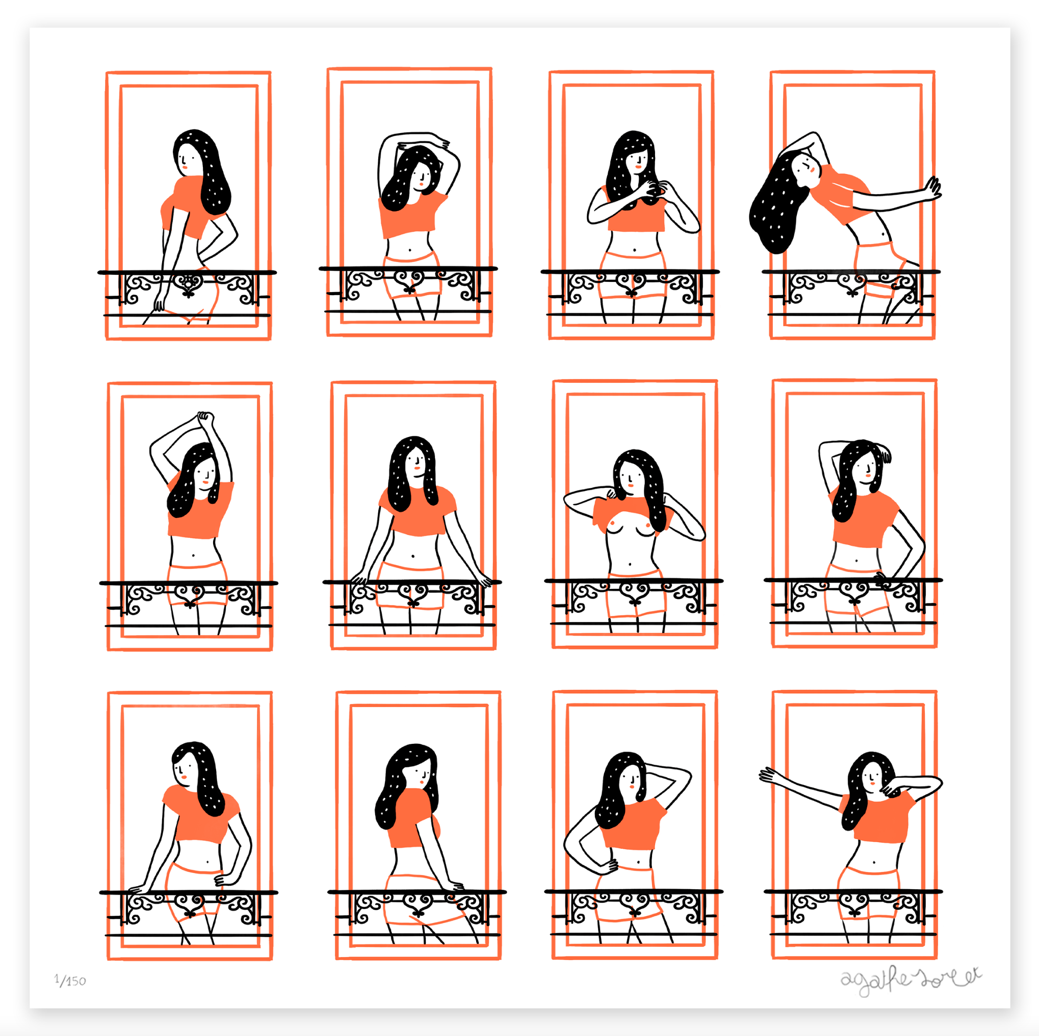 Poster - Agathe Sorlet - La Voisine