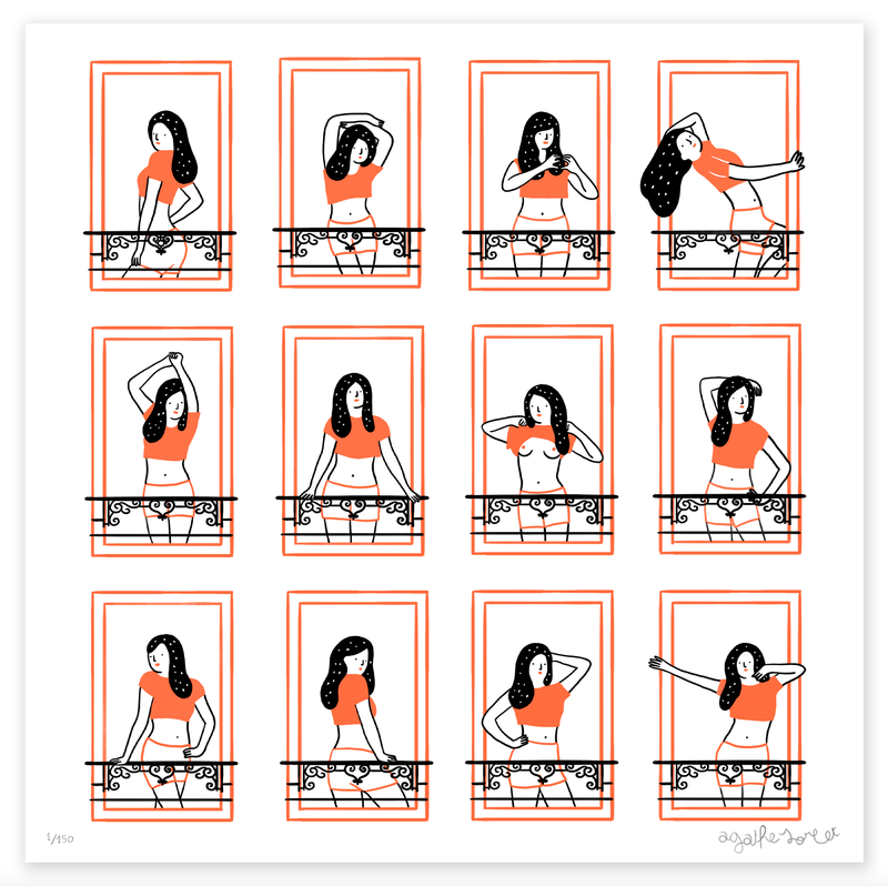 Poster - Agathe Sorlet - La Voisine