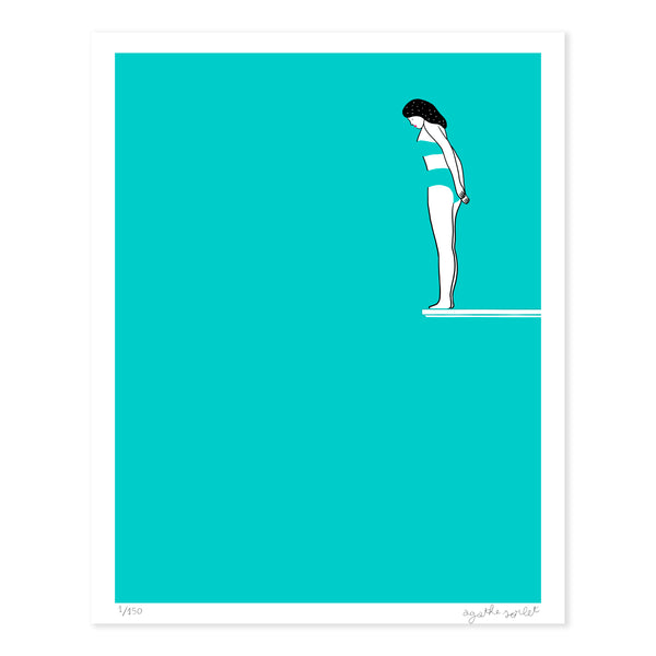Poster - Agathe Sorlet - Leap Into The Unknown