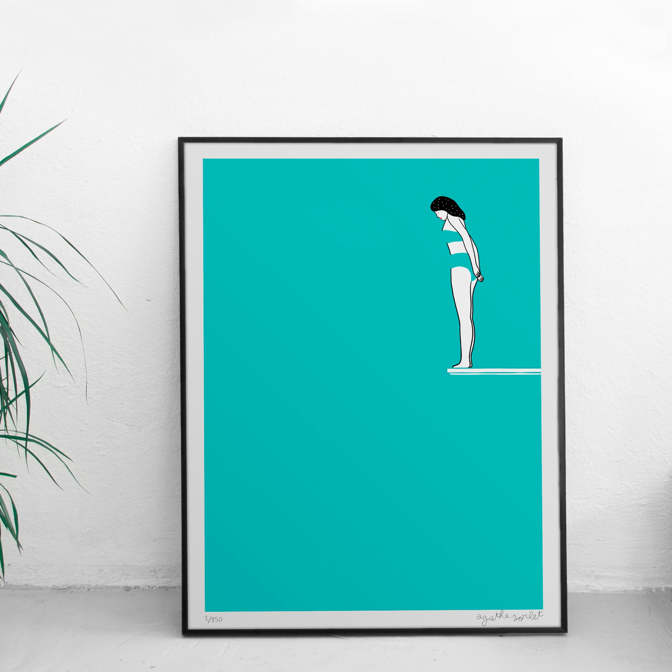 Poster - Agathe Sorlet - Leap Into The Unknown