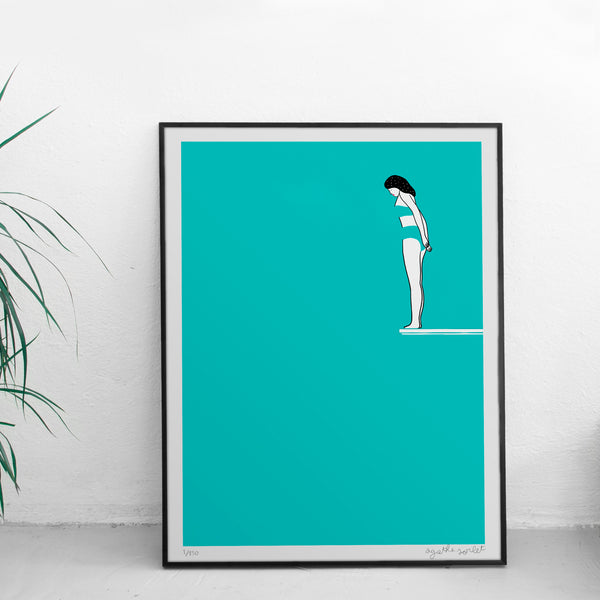 Poster - Agathe Sorlet - Leap Into The Unknown