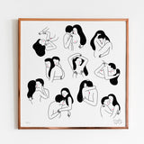 Poster - Agathe Sorlet - Les Amours Enlacées