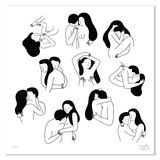 Poster - Agathe Sorlet - Les Amours Enlacées