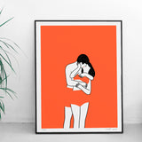 Poster - Agathe Sorlet - Love In Orange