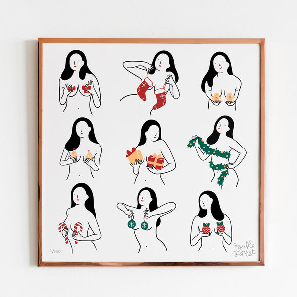 Poster - Agathe Sorlet - Merry Christmas