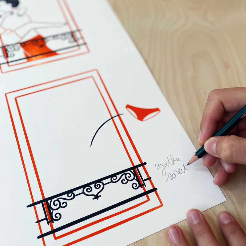 Poster - Agathe Sorlet - Neighbors - Screen Printing