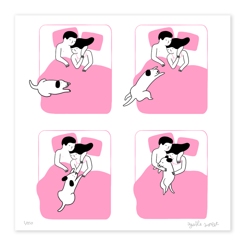 Poster - Agathe Sorlet - Night Together