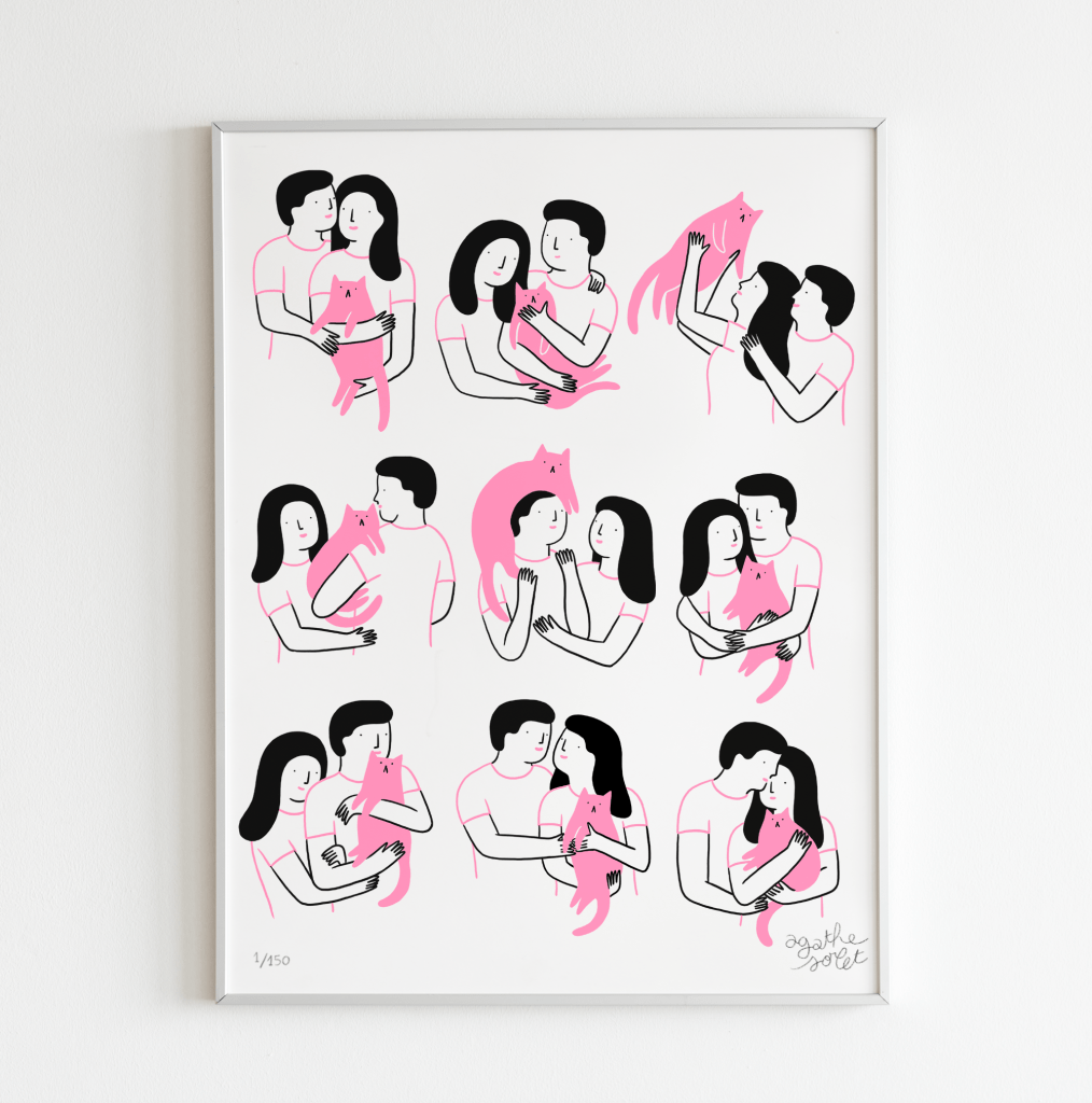 Poster - Agathe Sorlet - Our Cat