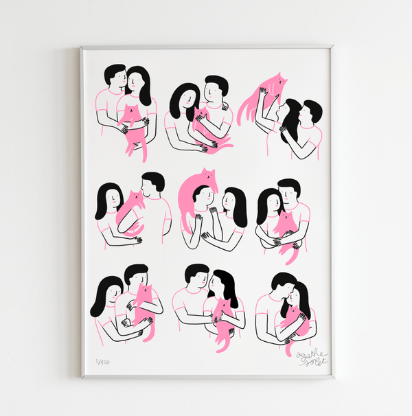 Poster - Agathe Sorlet - Our Cat