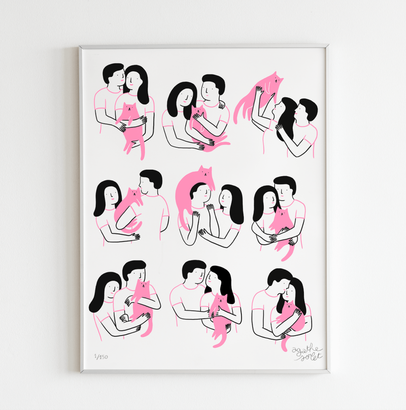 Poster - Agathe Sorlet - Our Cat