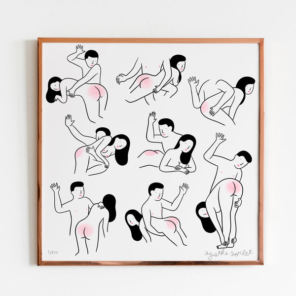 Poster - Agathe Sorlet - Pink Cheeks