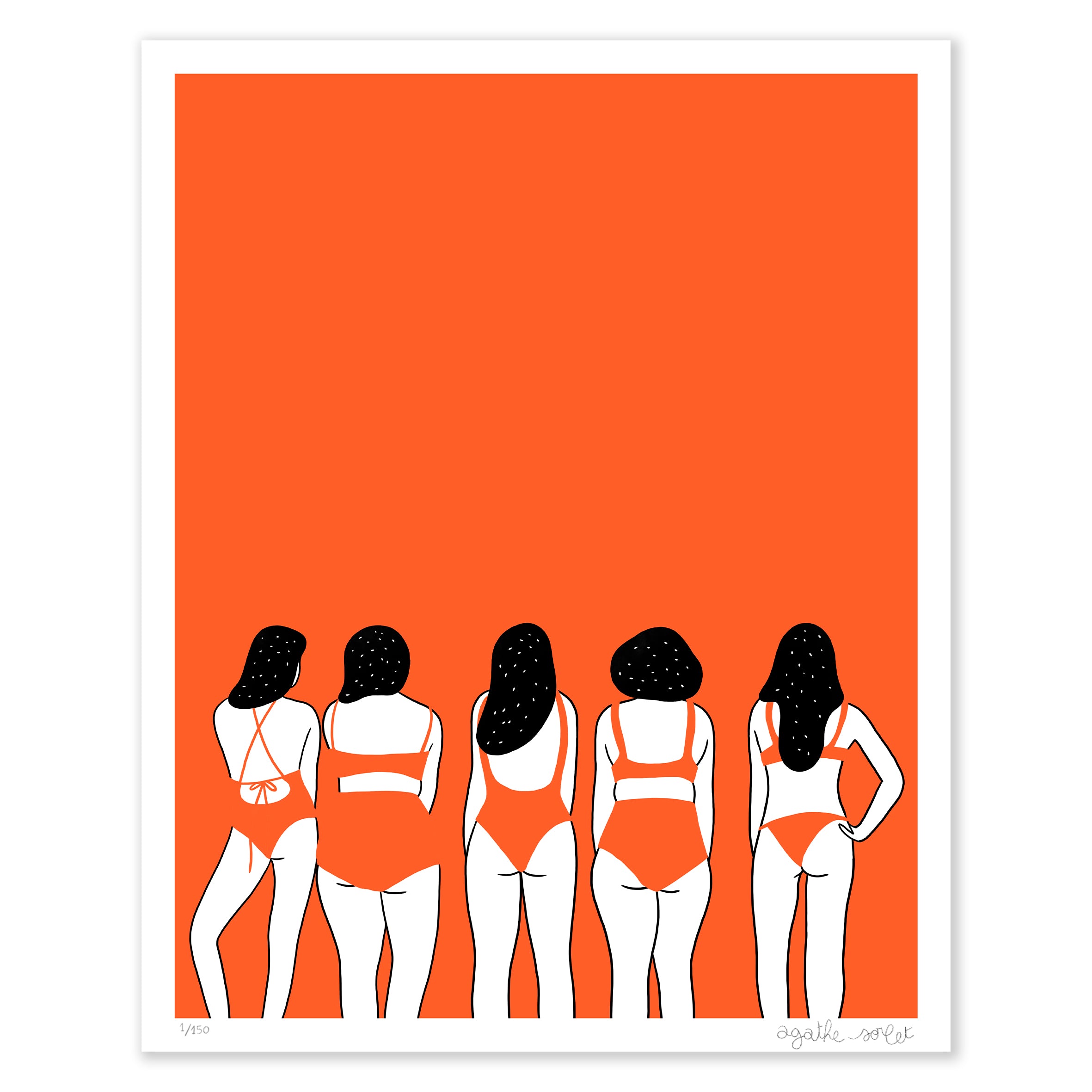 Poster - Agathe Sorlet - Woman