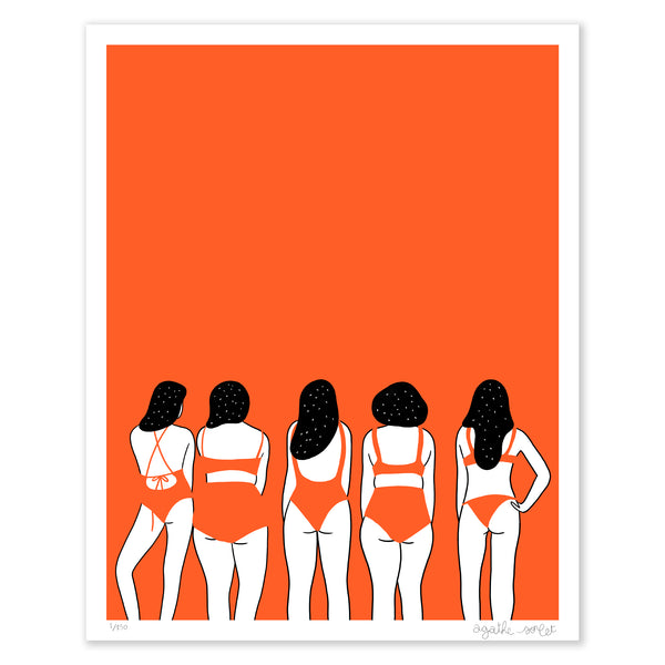 Poster - Agathe Sorlet - Woman