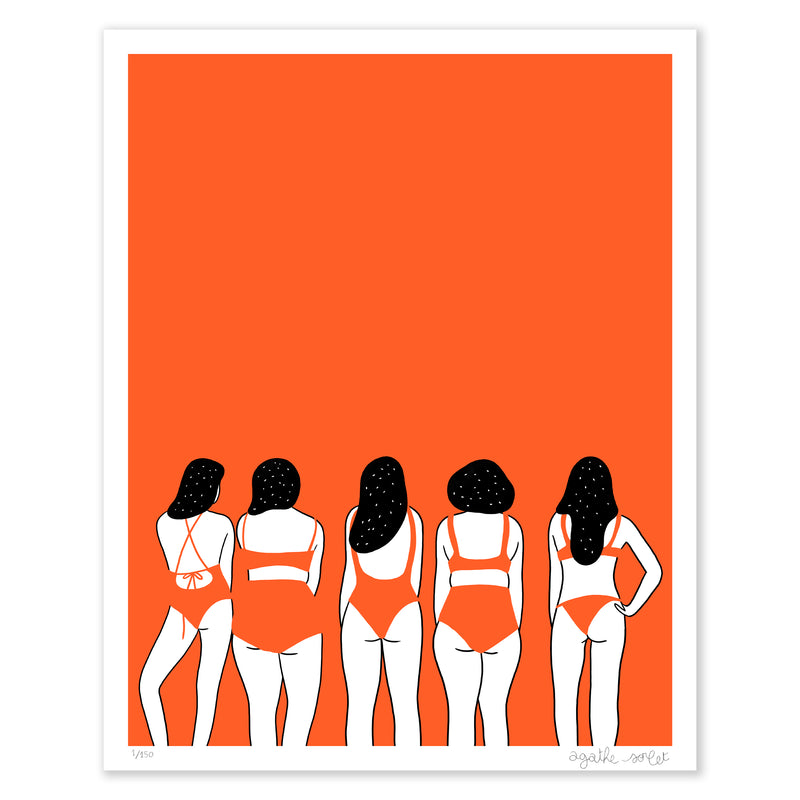 Poster - Agathe Sorlet - Woman