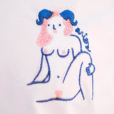 T-shirt - Agathe Sorlet - EMBROIDERED ARIES T - SHIRT