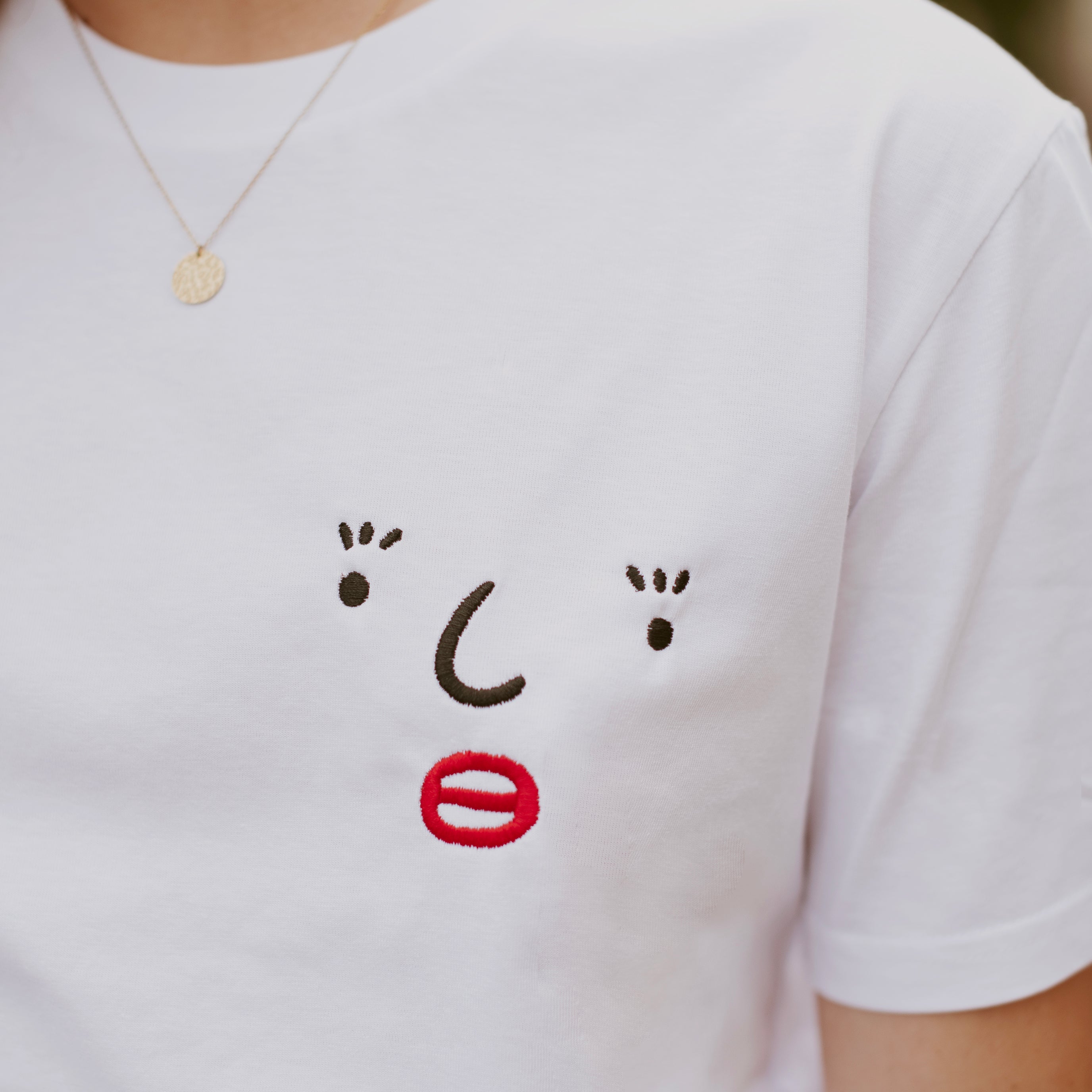 T-shirt - Agathe Sorlet - Embroidered Eyelashes T-shirt