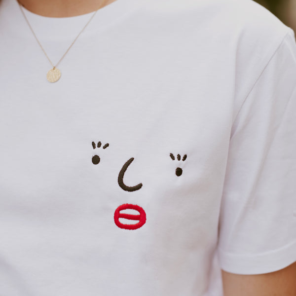 T-shirt - Agathe Sorlet - Embroidered Eyelashes T-shirt