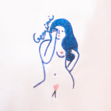 T-shirt - Agathe Sorlet - EMBROIDERED GEMINI T - SHIRT