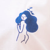 T-shirt - Agathe Sorlet - EMBROIDERED LEO T - SHIRT