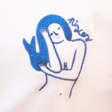 T-shirt - Agathe Sorlet - EMBROIDERED PISCES T - SHIRT