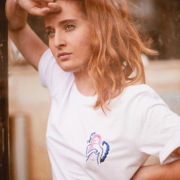 T-shirt - Agathe Sorlet - EMBROIDERED SCORPIO T - SHIRT