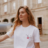 T-shirt - Agathe Sorlet - Embroidered T-shirt Original