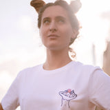 T-shirt - Agathe Sorlet - EMBROIDERED TAURUS T - SHIRT