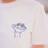 T-shirt - Agathe Sorlet - EMBROIDERED TAURUS T - SHIRT