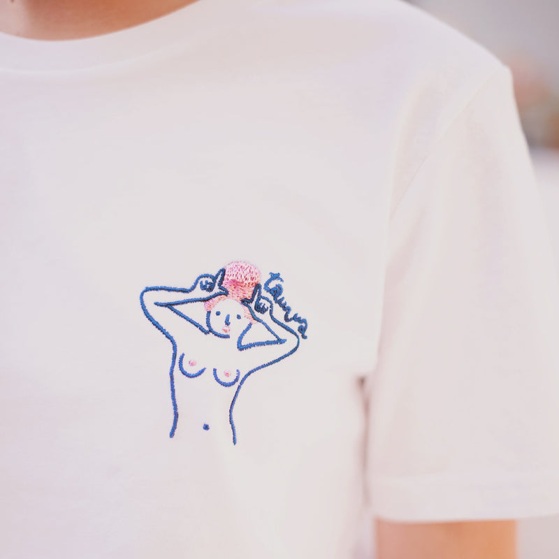 T-shirt - Agathe Sorlet - EMBROIDERED TAURUS T - SHIRT