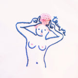 T-shirt - Agathe Sorlet - EMBROIDERED TAURUS T - SHIRT