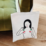 Tote bag - Agathe Sorlet - CHERRIES TOTE BAG